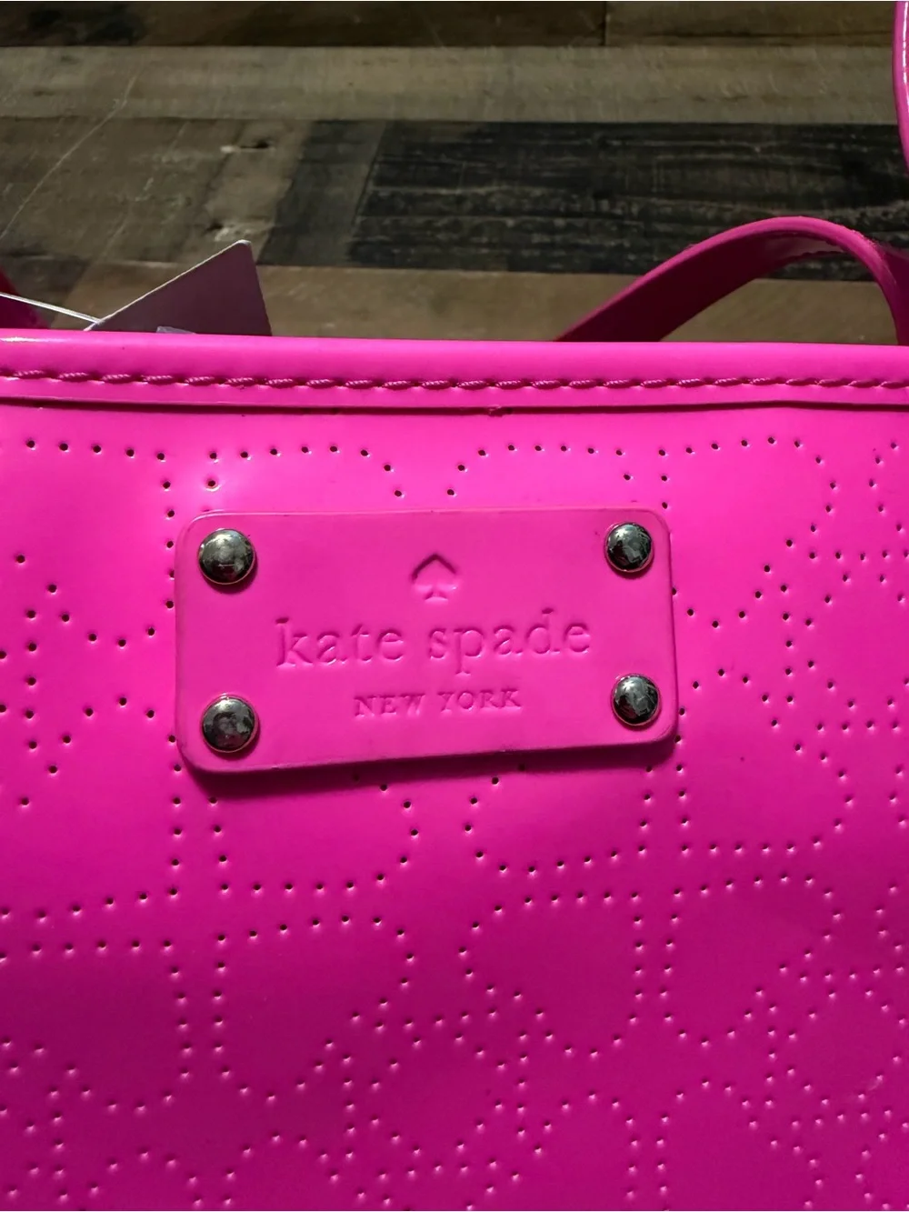 Kate Spade Pink Sapphire Metro Spade Harmony Tote